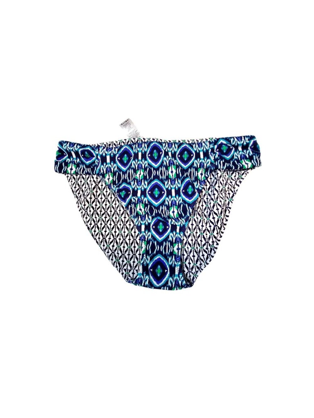 Tommy Bahama Island Cays Reversible Bikini Bottom M Blue White  UPF 50 Swimwear